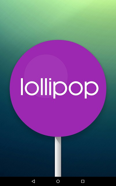 lollipop画面　ペロペロキャンデー