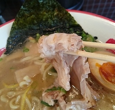 まめぞうラーメン　チャーシュー