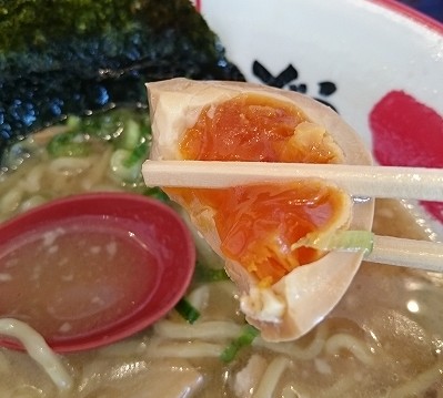 まめぞうラーメン　味玉