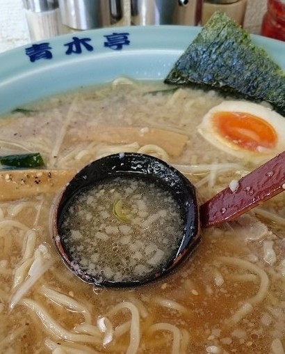 青木亭　醤油ラーメン　中盛り