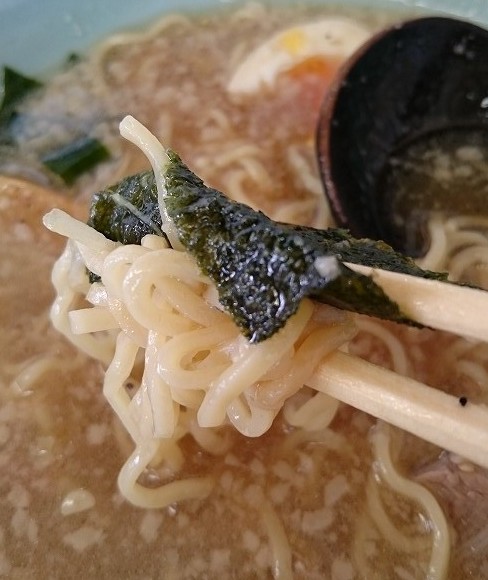 青木亭　醤油ラーメン　中盛り