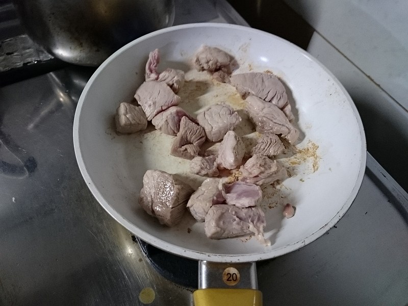 マルちゃん正麺　つけ麺　豚骨醤油　具材作成